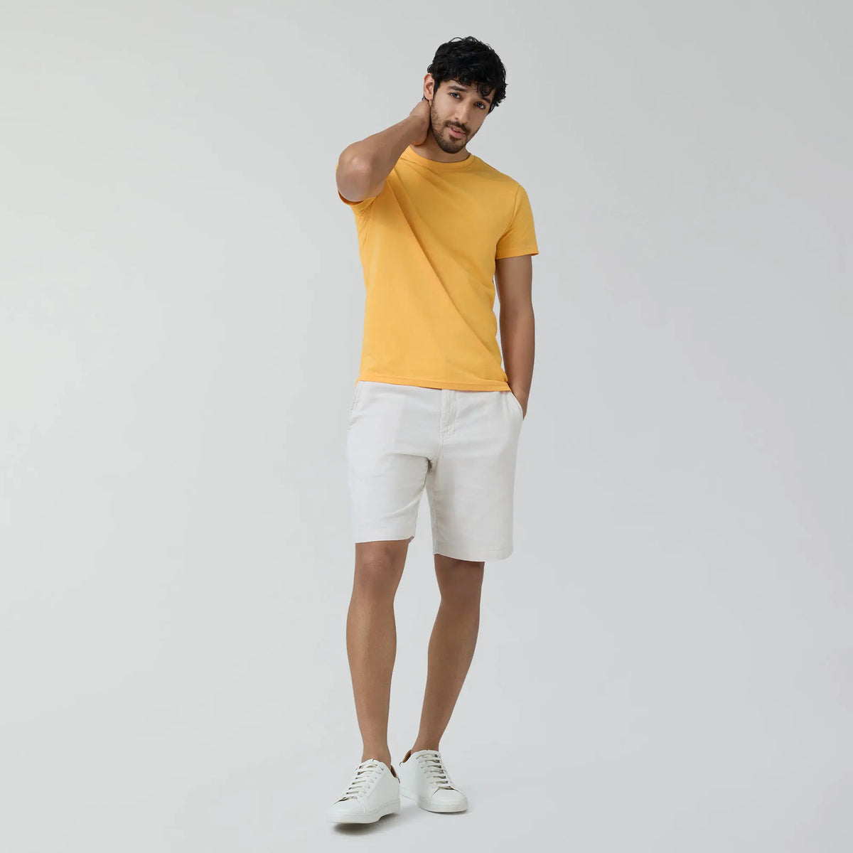 Code Cotton Rich T-shirts Sunshine Yellow - XYXX Crew