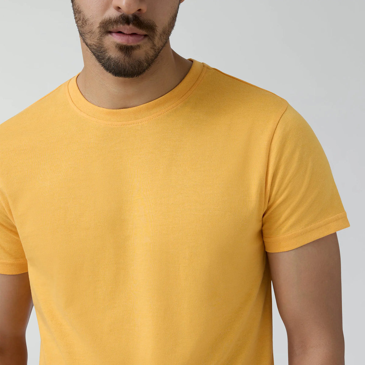 Code Cotton Rich T-shirts Sunshine Yellow - XYXX Crew