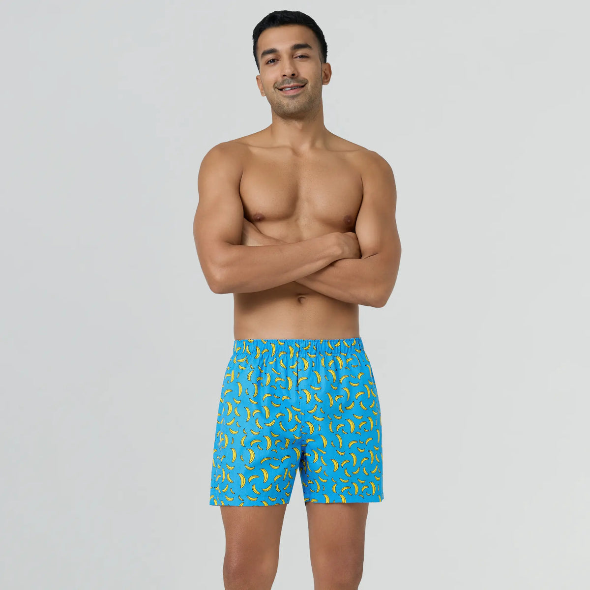 Remix Cotton Boxers Banana Blue - XYXX Crew