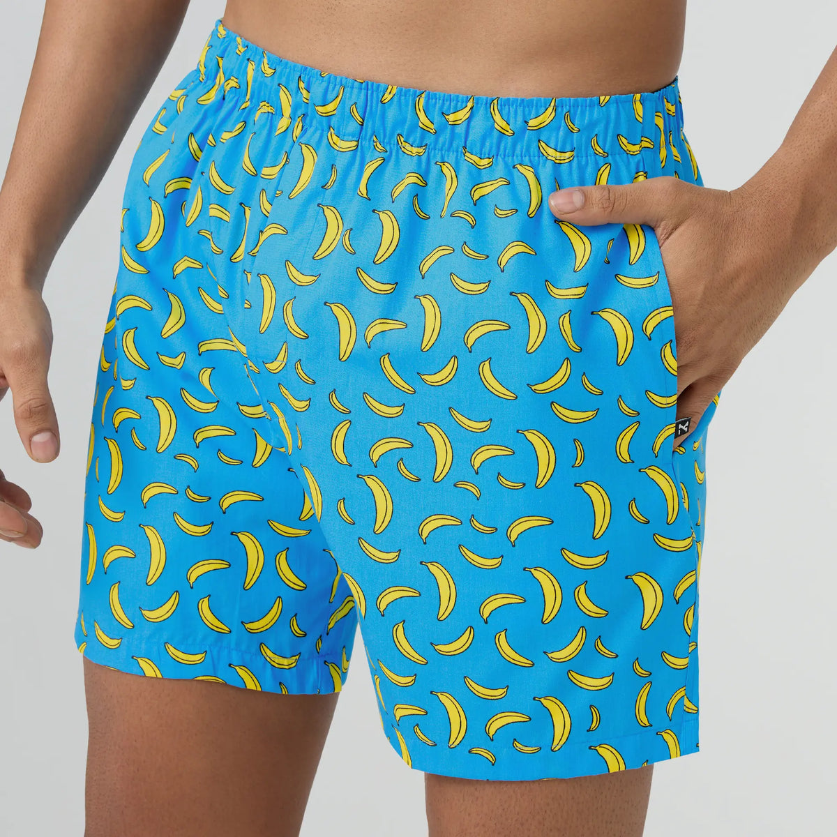 Remix Cotton Boxers Banana Blue - XYXX Crew