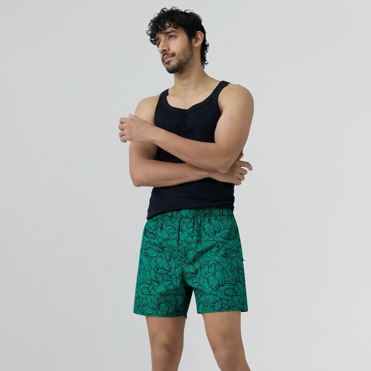 Remix Cotton Boxers Nutty Green - XYXX Crew