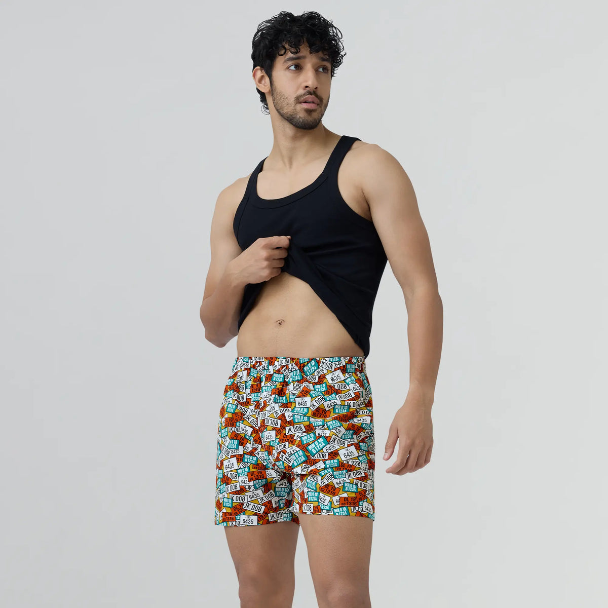 Remix Cotton Boxers Plate Orange - XYXX Crew
