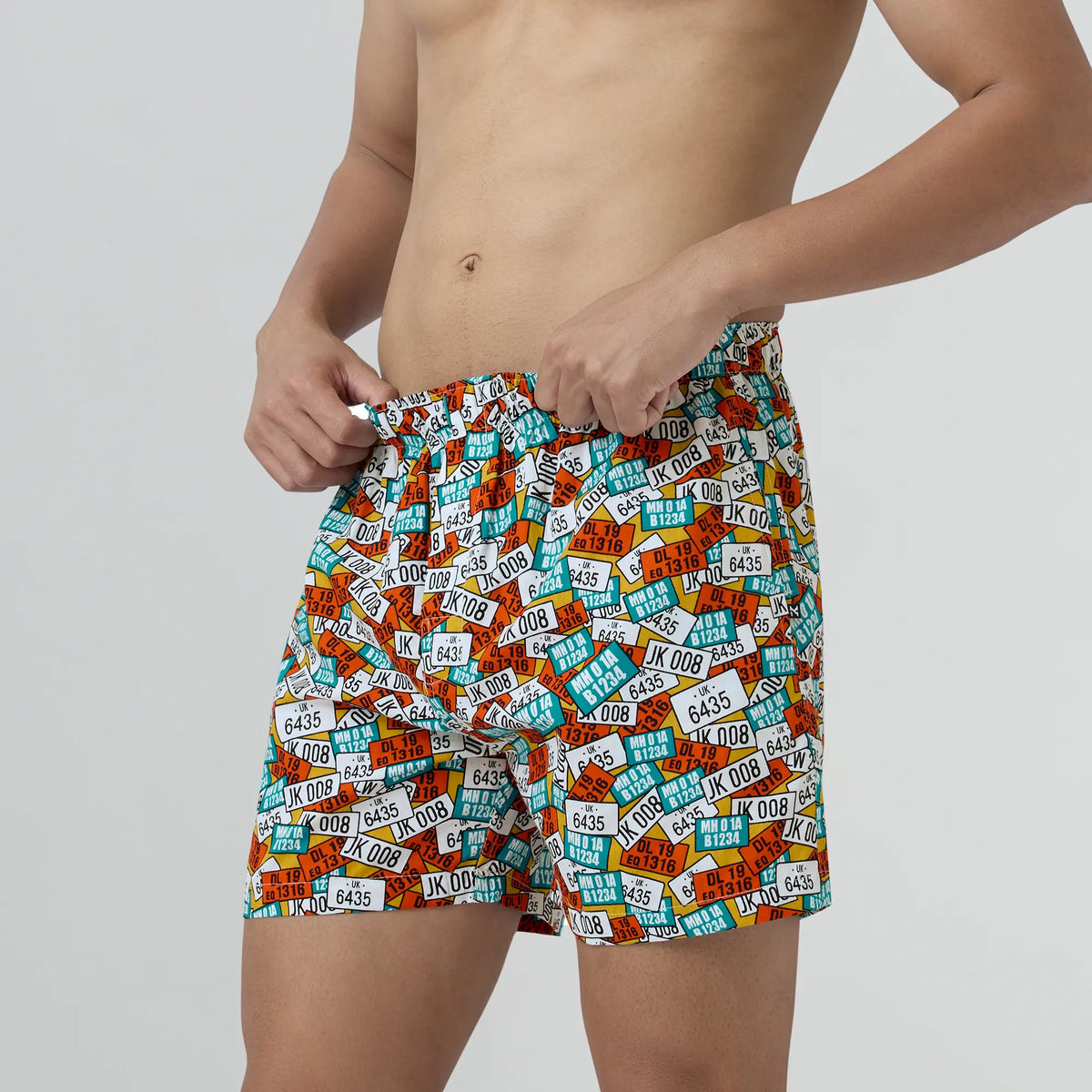 Remix Cotton Boxers Plate Orange - XYXX Crew