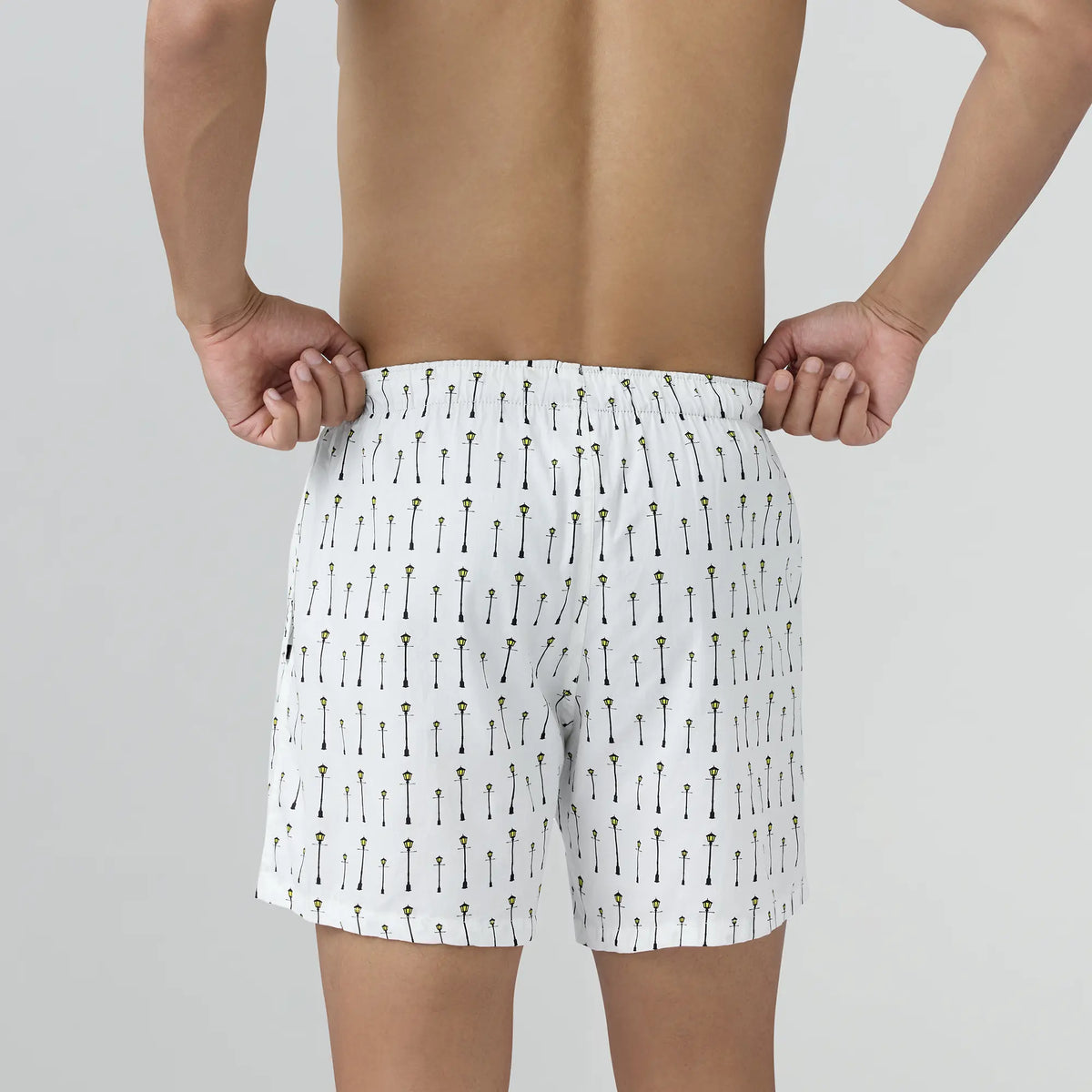 Remix Cotton Boxers Streetlight White - XYXX Crew