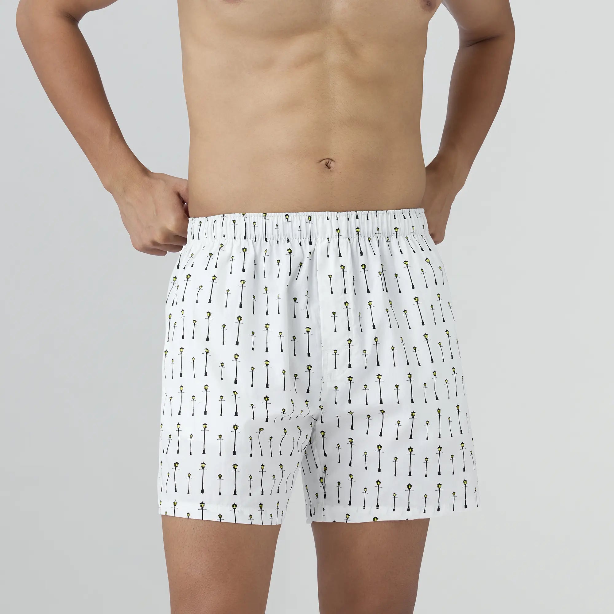 Remix Cotton Boxers Streetlight White - XYXX Crew