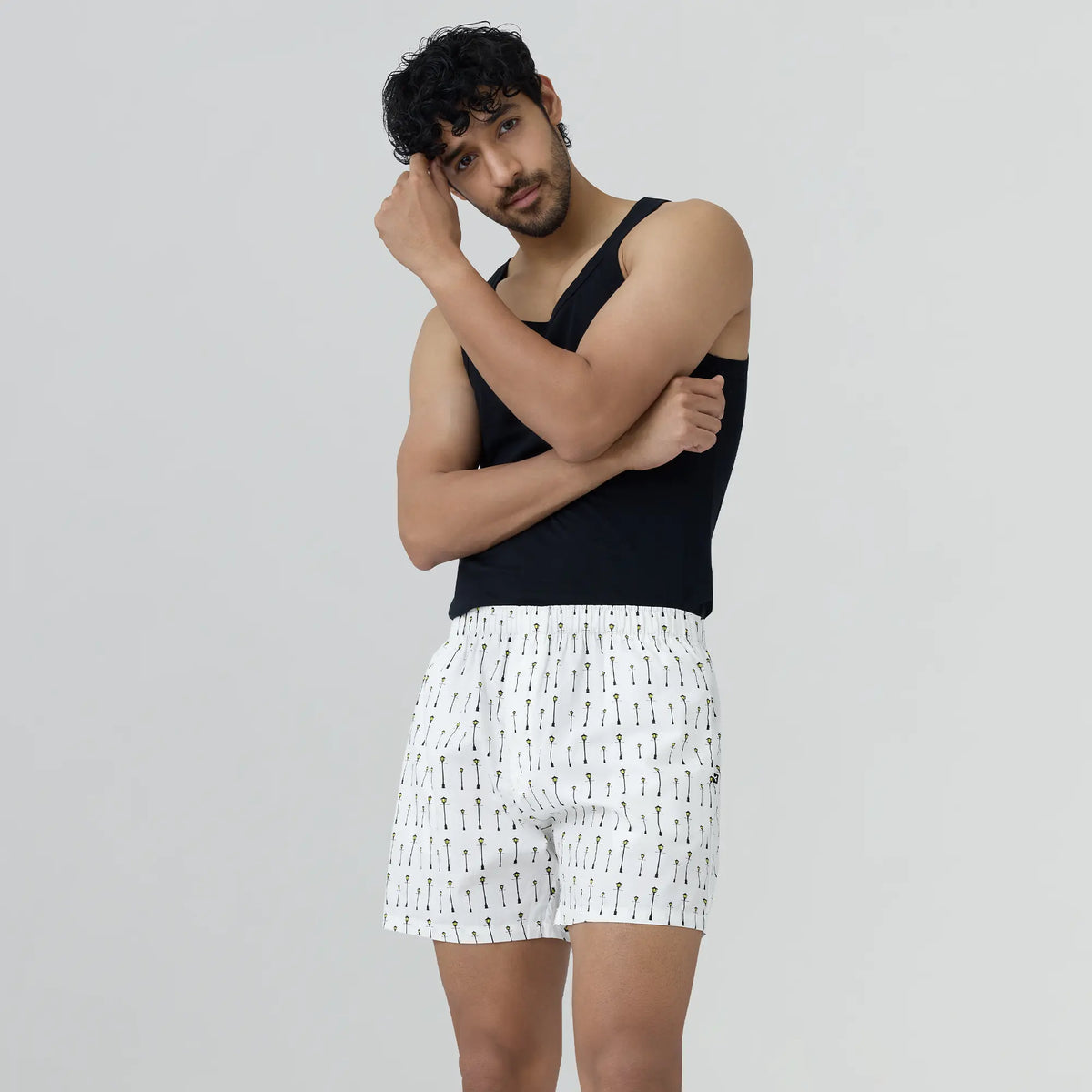 Remix Cotton Boxers Streetlight White - XYXX Crew
