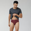 Crest Supima Modal Briefs For Men Auburn Red -  XYXX Crew