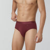 Crest Supima Modal Briefs For Men Auburn Red -  XYXX Crew