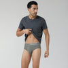 Crest Supima Modal Briefs For Men Opal Grey -  XYXX Crew