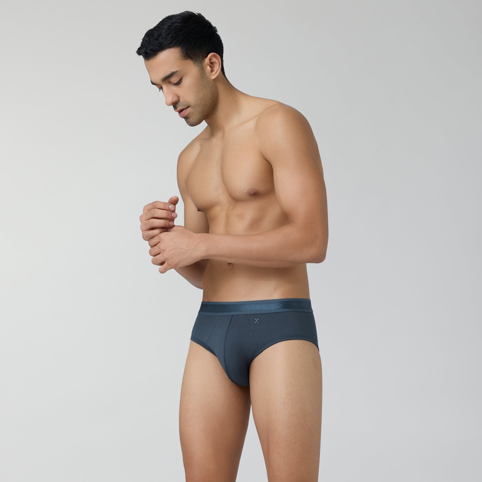 Crest Supima Modal Briefs Pacific Blue