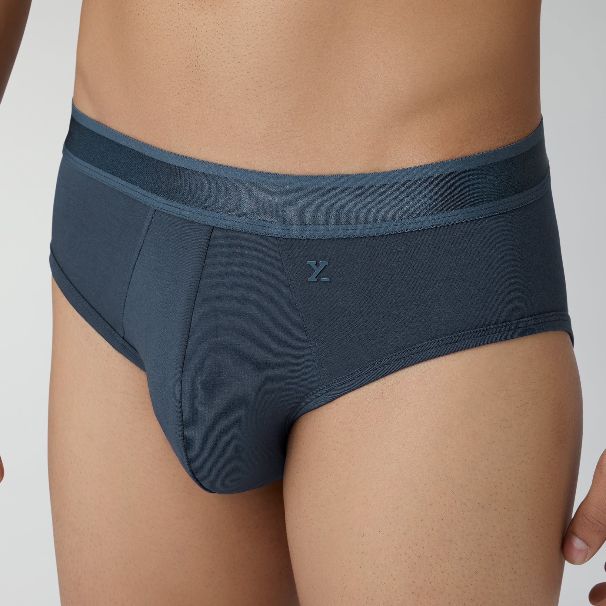 Crest Supima Modal Briefs Pacific Blue