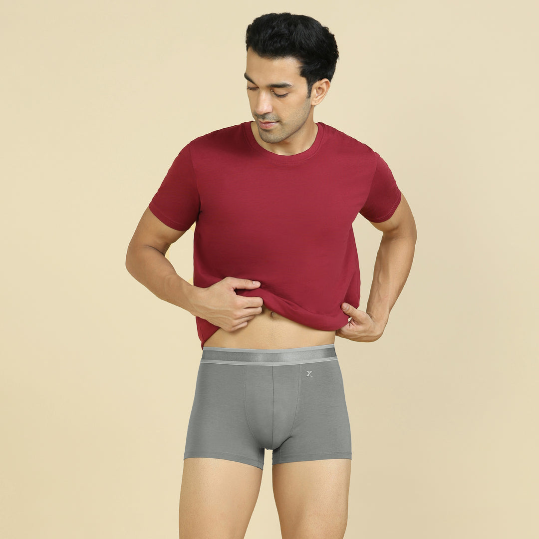 Crest Supima Modal Trunks Opal Grey – XYXX Apparels