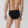 Crux Cotton Stretch Briefs For Men Pitch Black -  XYXX Crew