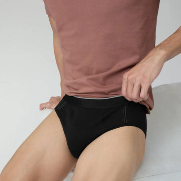 Crux Cotton Stretch Briefs Pitch Black - XYXX Crew