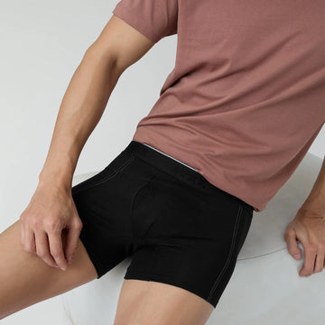 Crux Cotton Stretch Trunks Pitch Black - XYXX Crew