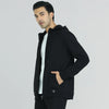 Cruze French Terry Cotton Hoodie Jackets Pitch Black - XYXX Crew