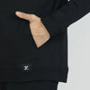 Cruze French Terry Cotton Hoodie Jackets Pitch Black - XYXX Crew