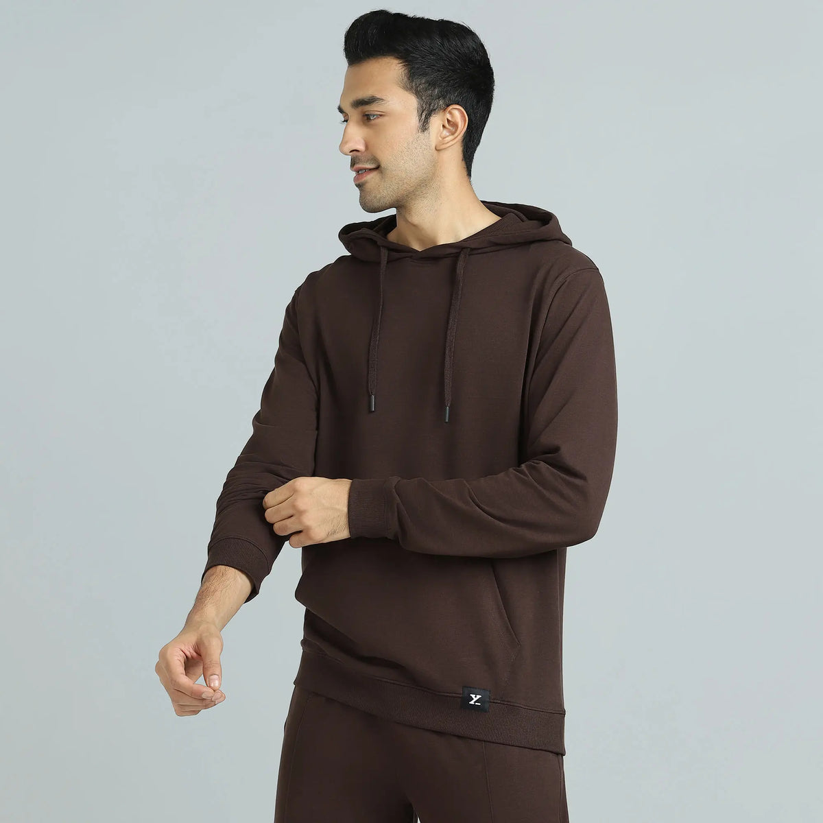 Cruze French Terry Cotton Hoodies Malt Brown - XYXX Crew