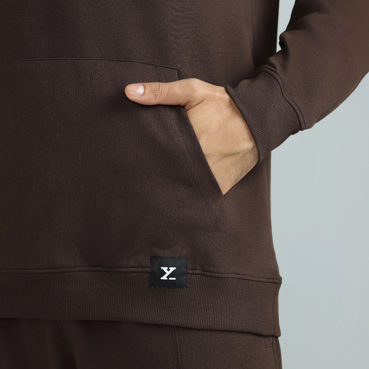 Cruze French Terry Cotton Hoodies Malt Brown - XYXX Crew