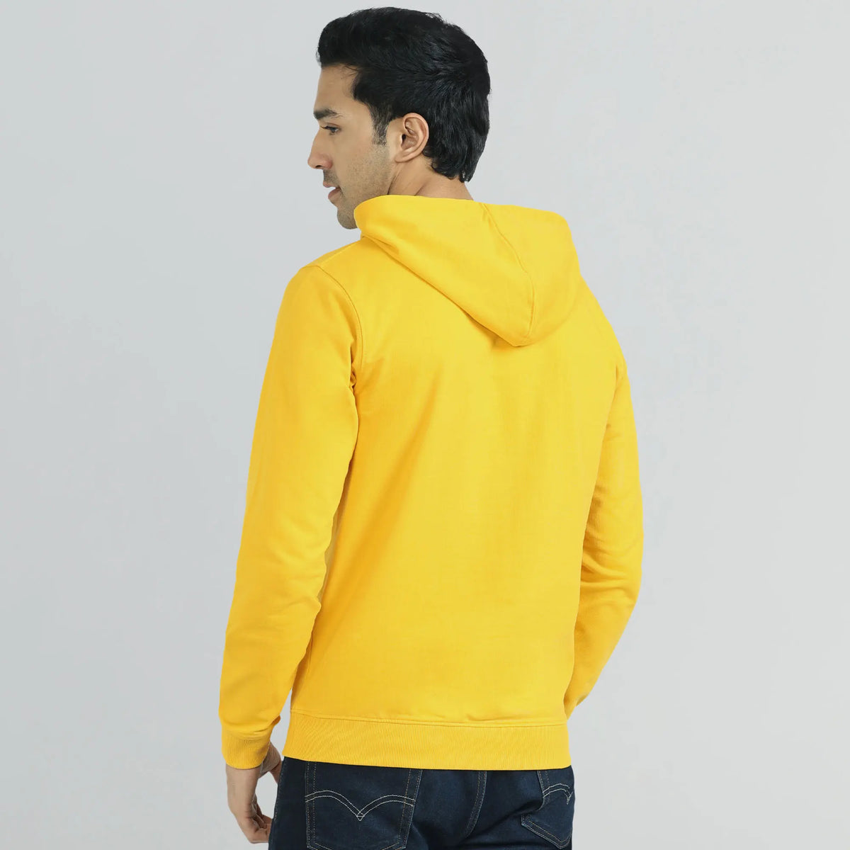 Cruze French Terry Cotton Hoodies Vivid Yellow - XYXX Crew
