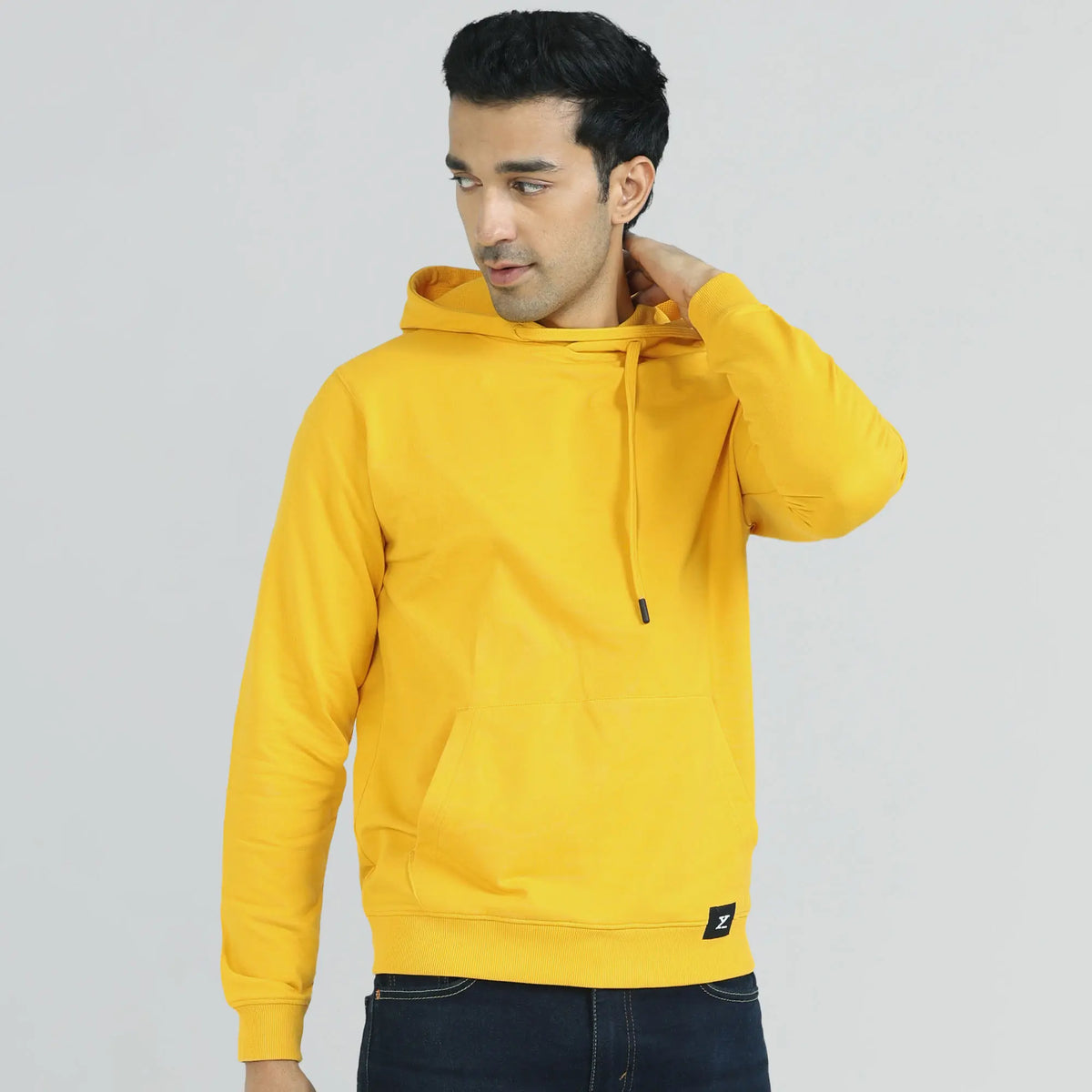 Cruze French Terry Cotton Hoodies Vivid Yellow - XYXX Crew