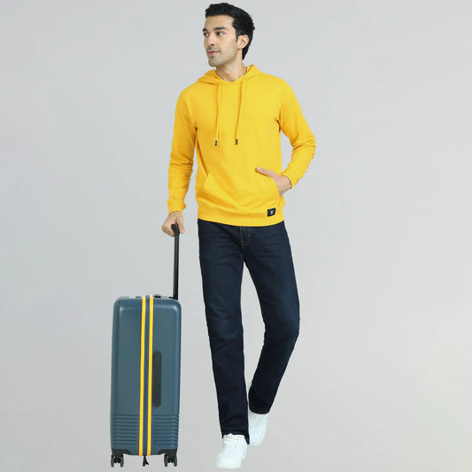 Cruze French Terry Cotton Hoodies Vivid Yellow - XYXX Crew