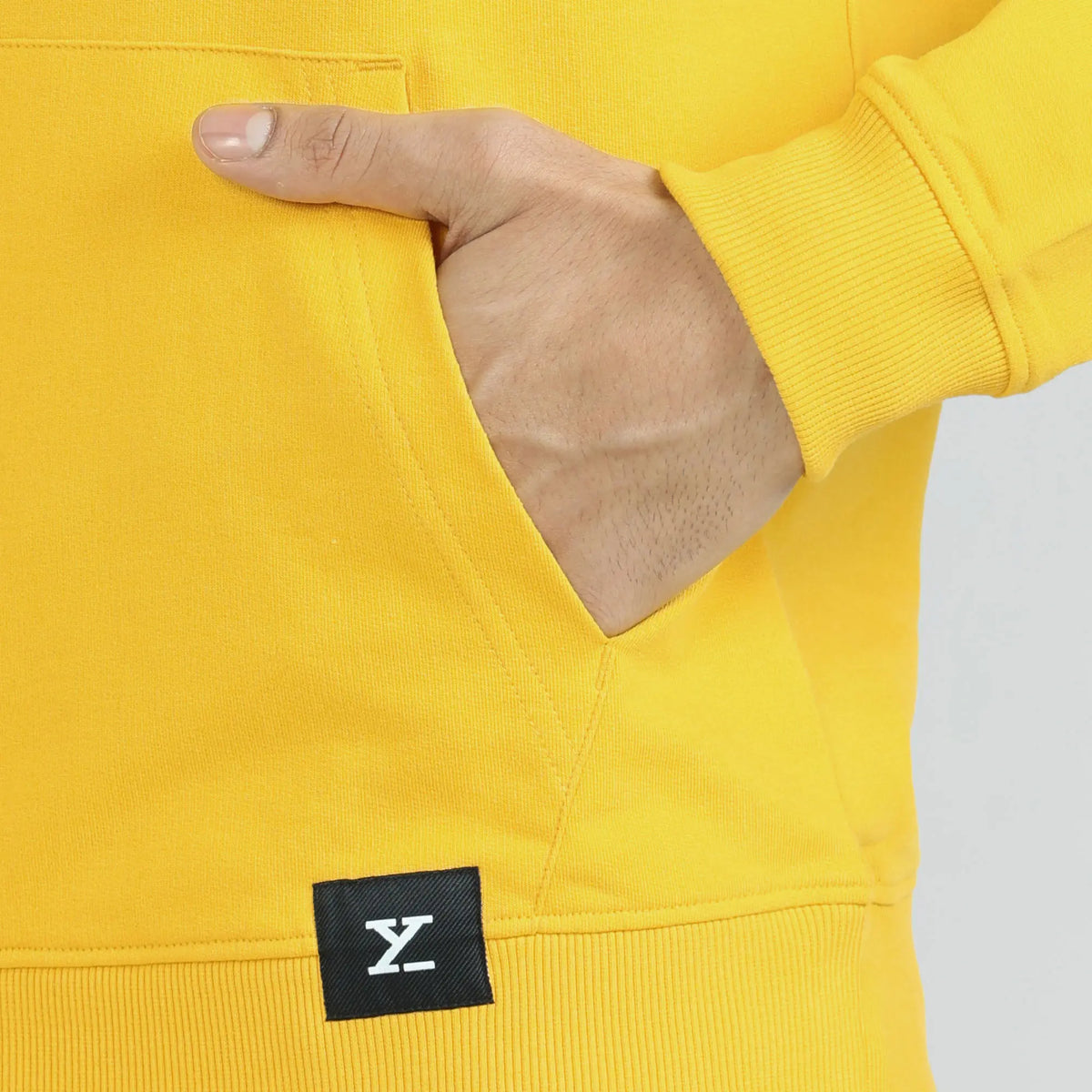 Cruze French Terry Cotton Hoodies Vivid Yellow - XYXX Crew