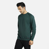 Cruze French Terry Cotton Sweatshirts Forest Green - XYXX Crew