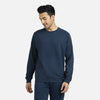 Cruze French Terry Cotton Sweatshirts Opal Blue - XYXX Crew