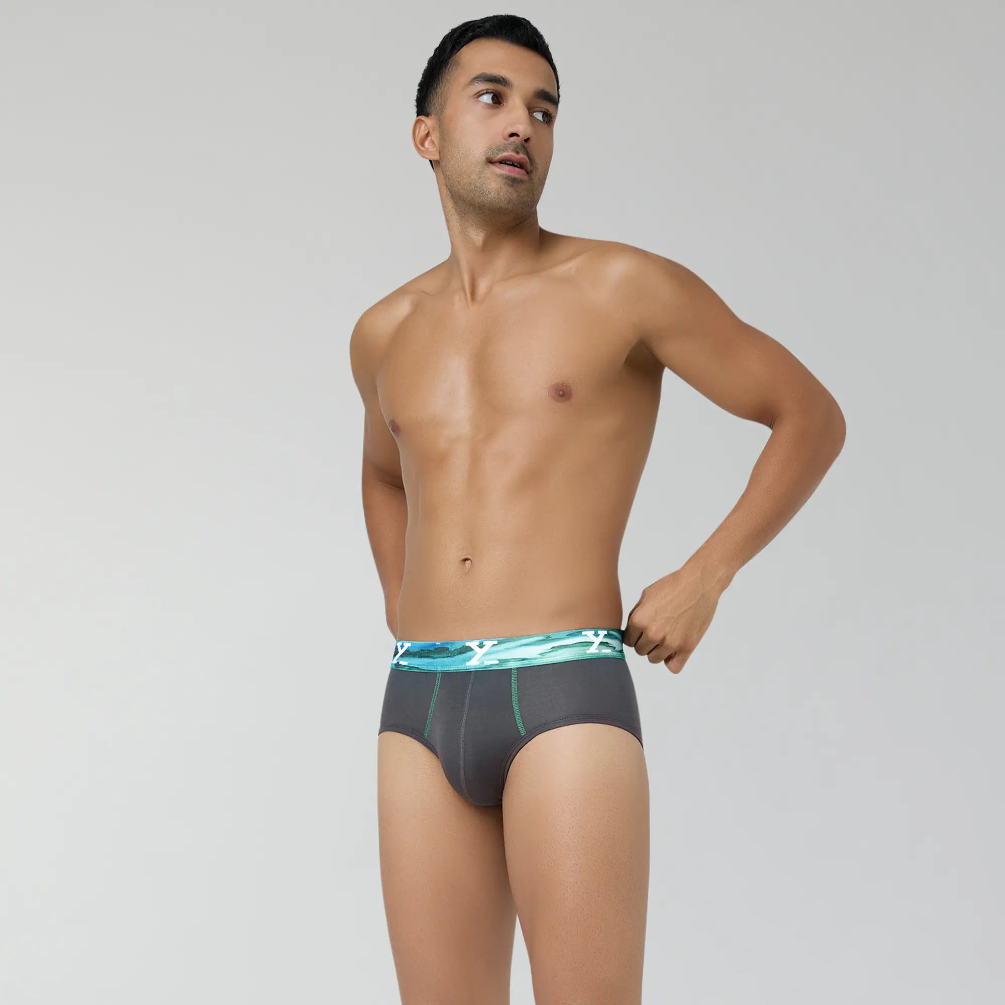 Dynamo Modal Briefs Storm Grey