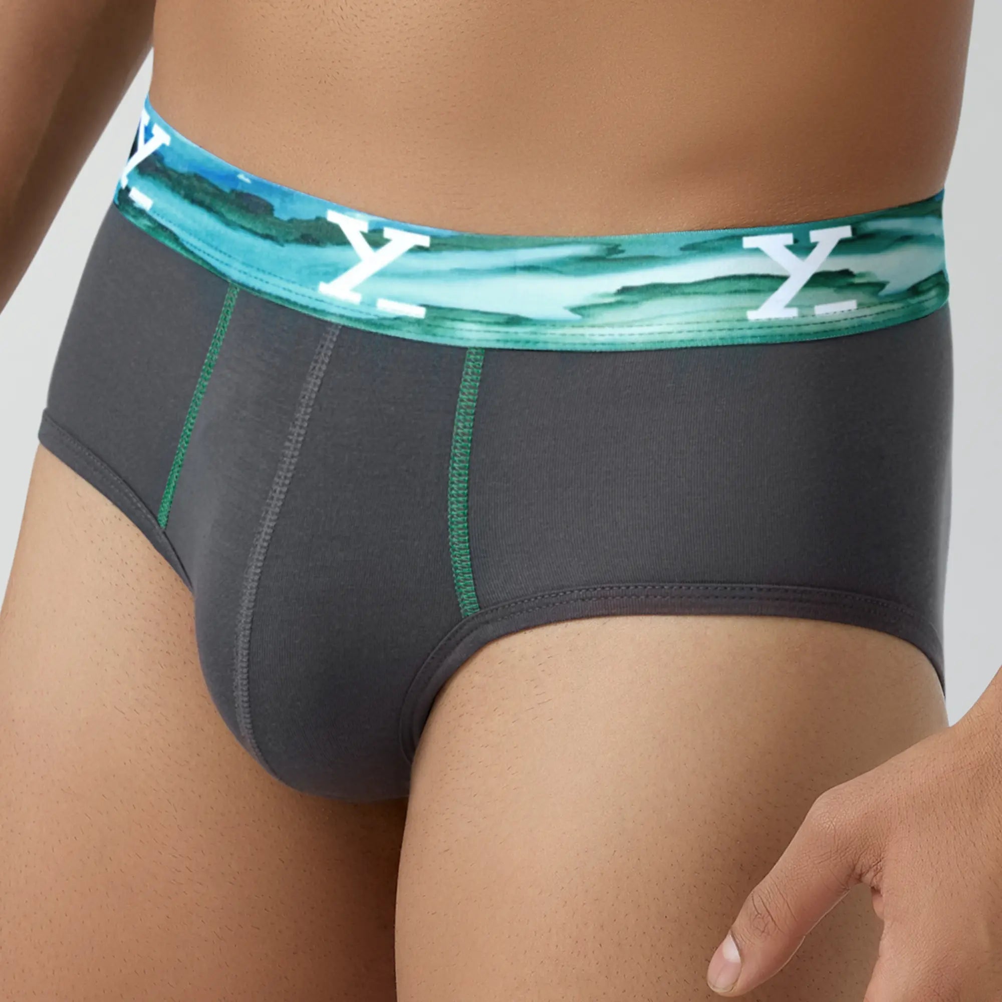 XYXX Briefs for Men | Coral Grey, IntelliSoft Technology, Odour XYXX Briefs for Men | Coral Grey, IntelliSoft Technology, Odour