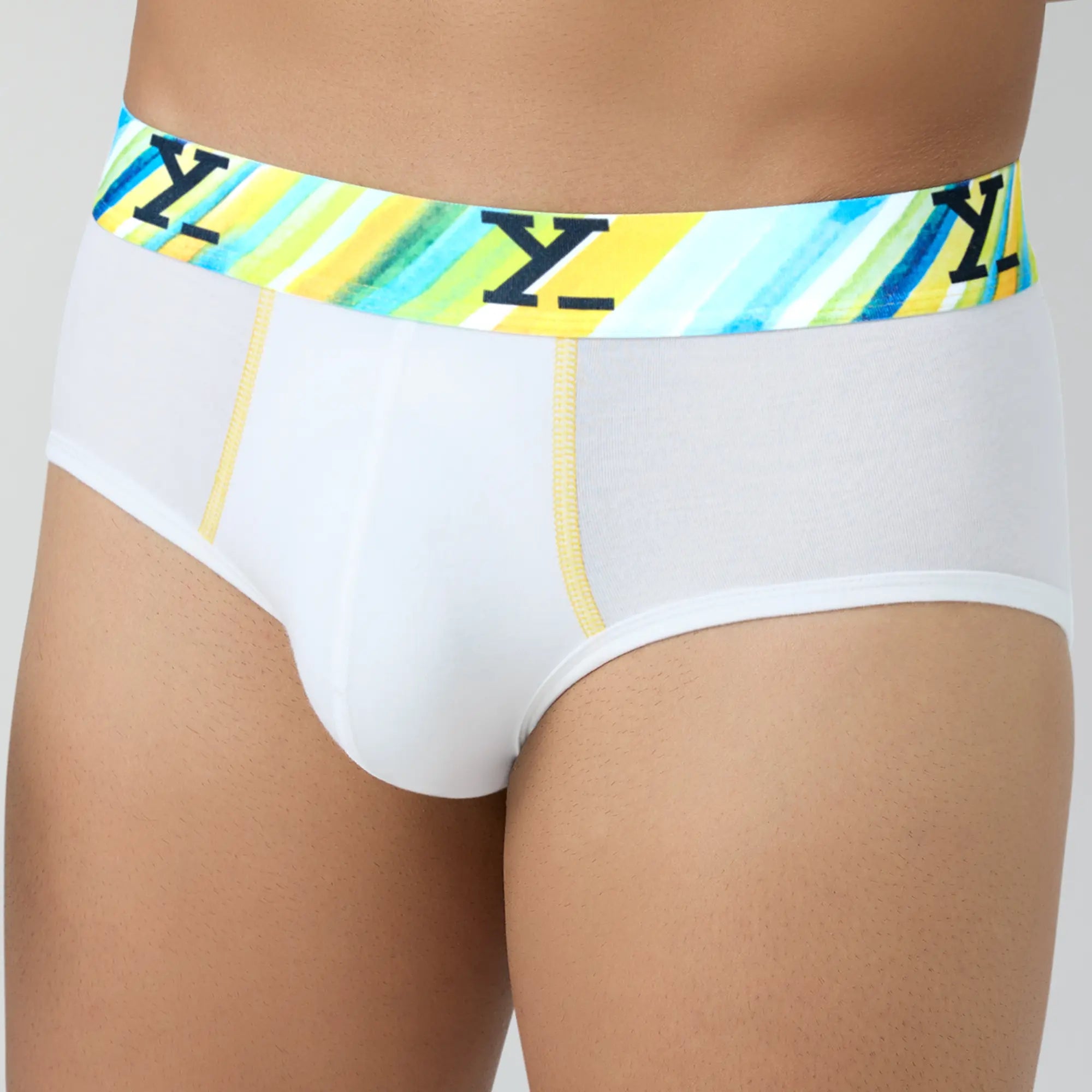 Dynamo Modal Briefs White Splash