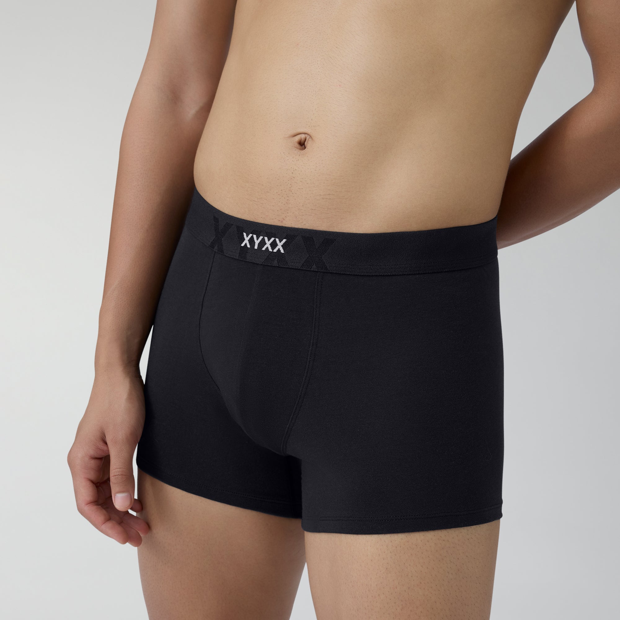 Element Cotton Stretch Trunks For Men Black Knight -  XYXX Crew