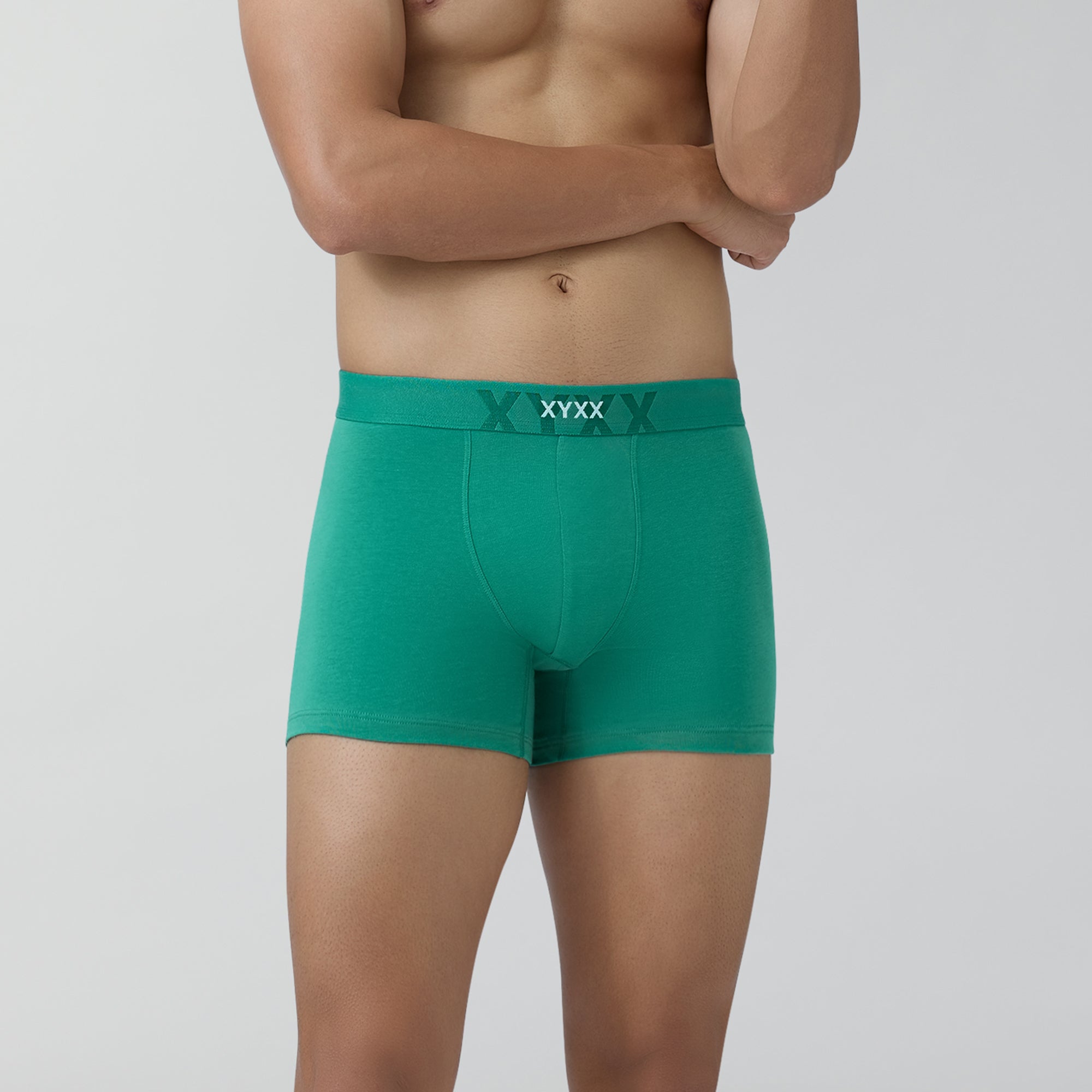 Element Cotton Stretch Trunks For Men Lush Green -  XYXX Crew