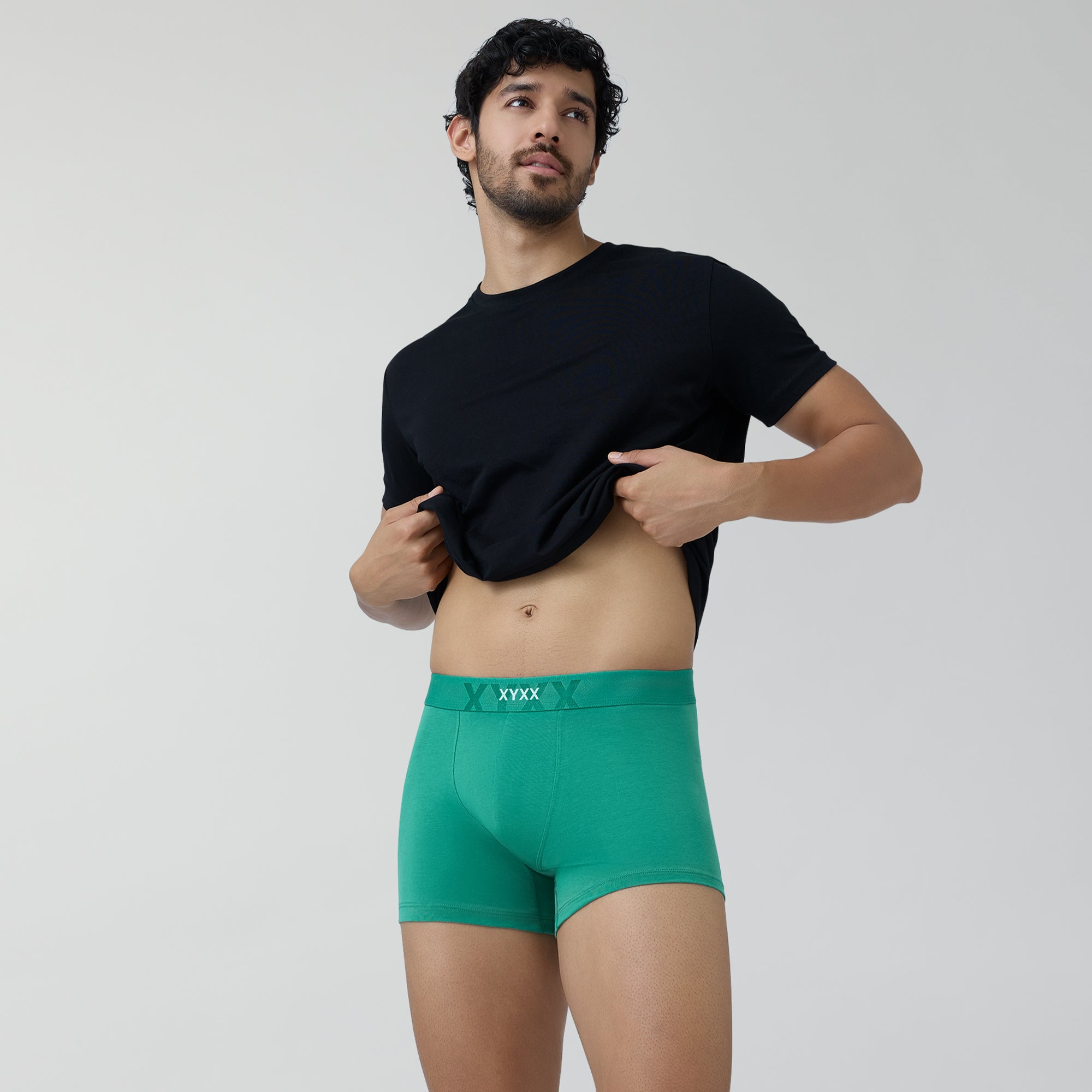 Element Cotton Stretch Trunks For Men Lush Green -  XYXX Crew