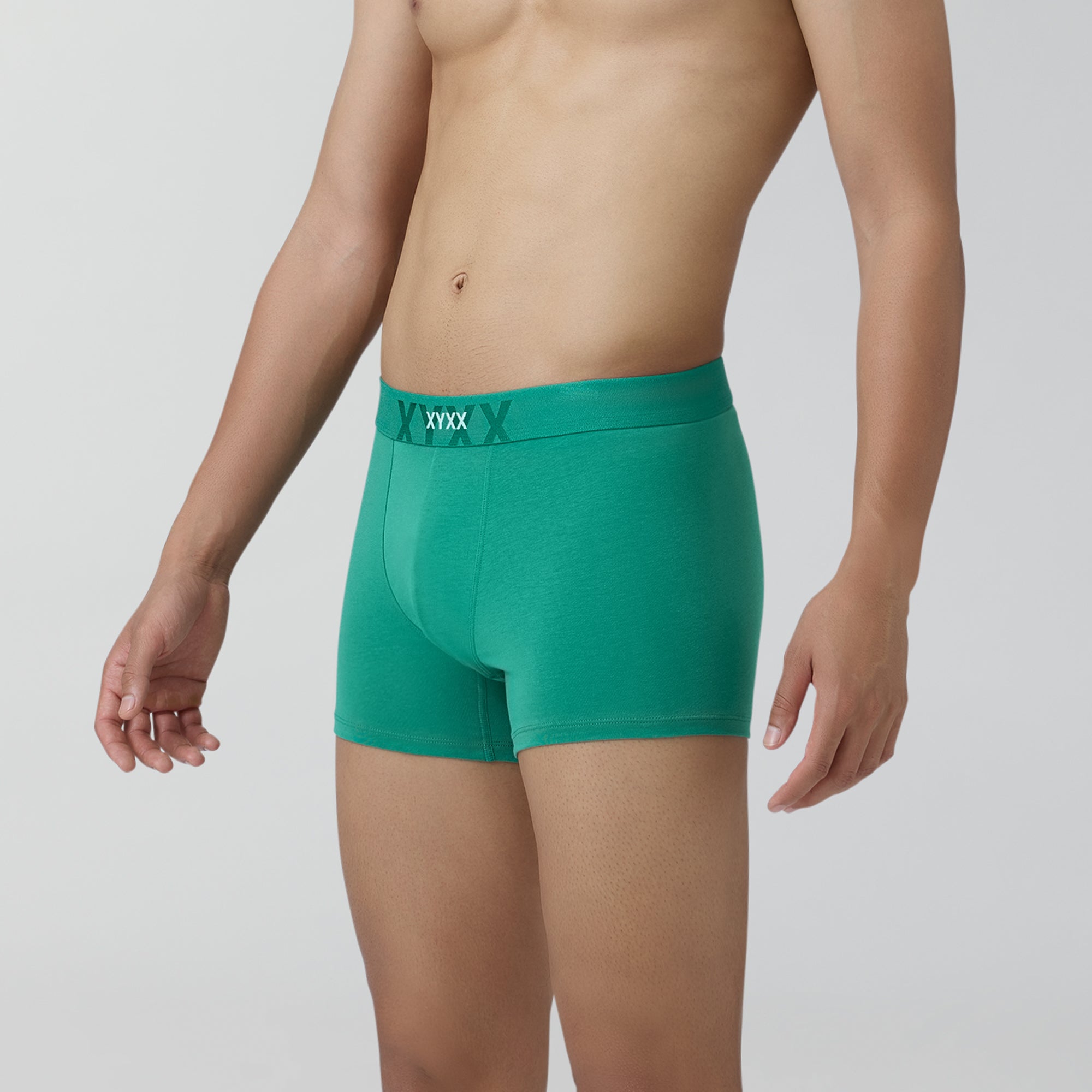 Element Cotton Stretch Trunks For Men Lush Green -  XYXX Crew