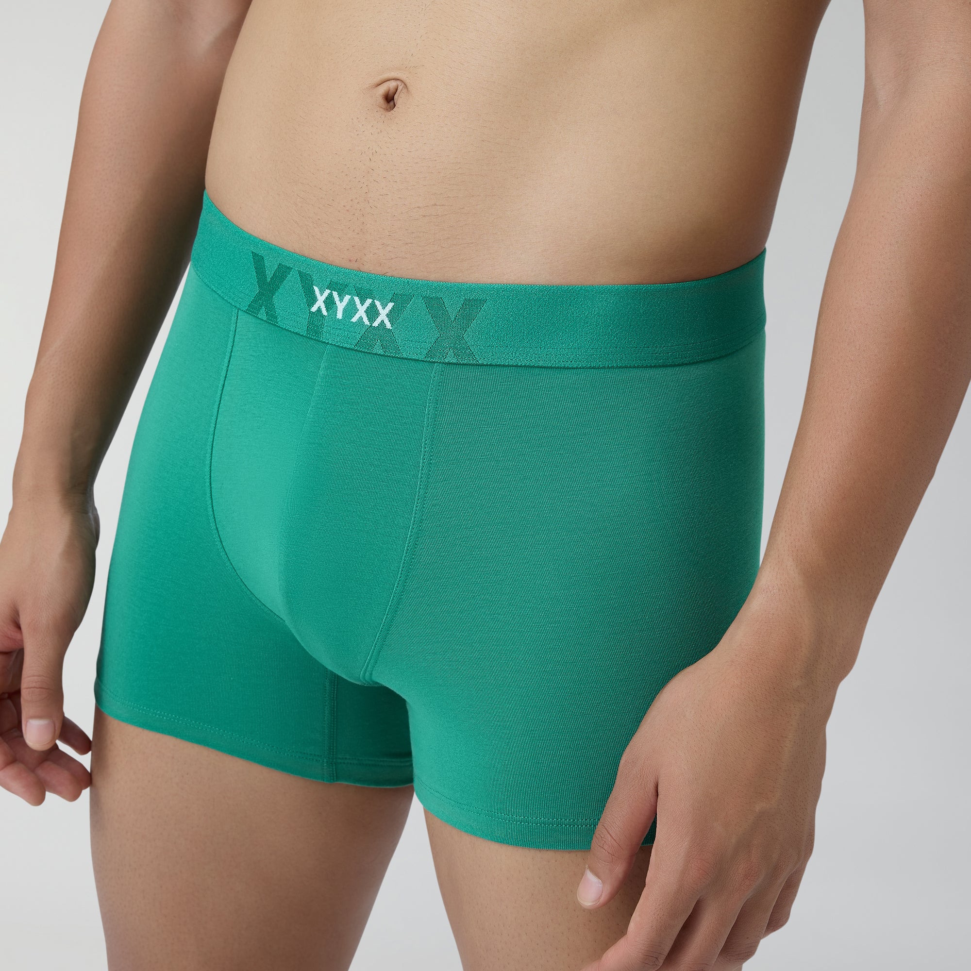 Element Cotton Stretch Trunks For Men Lush Green -  XYXX Crew