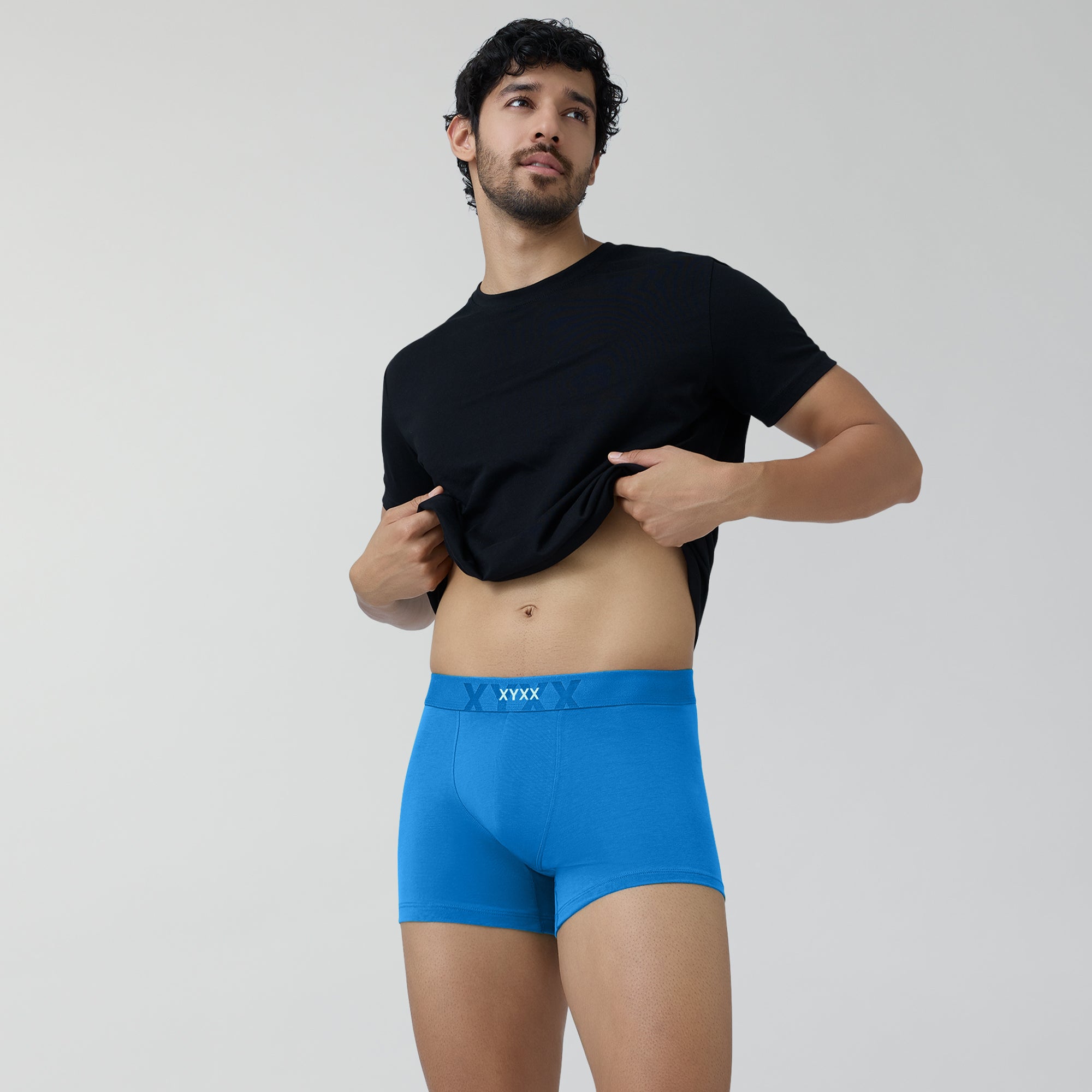 Element Cotton Stretch Trunks For Men Pacific Blue -  XYXX Crew