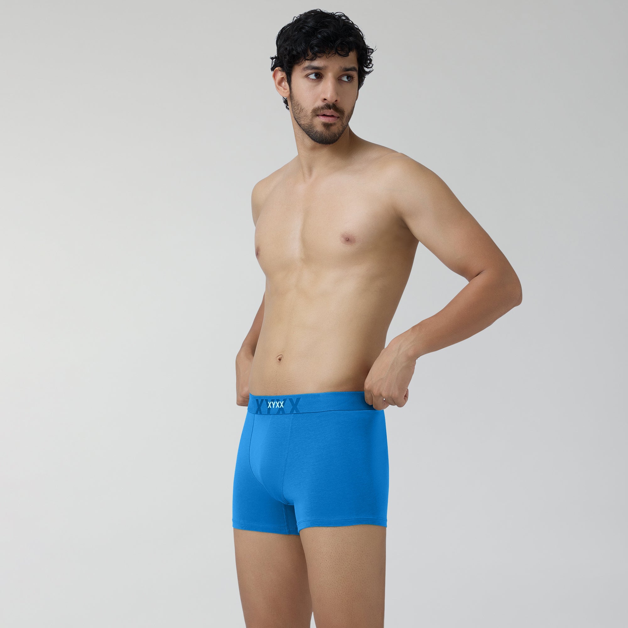 Element Cotton Stretch Trunks For Men Pacific Blue -  XYXX Crew