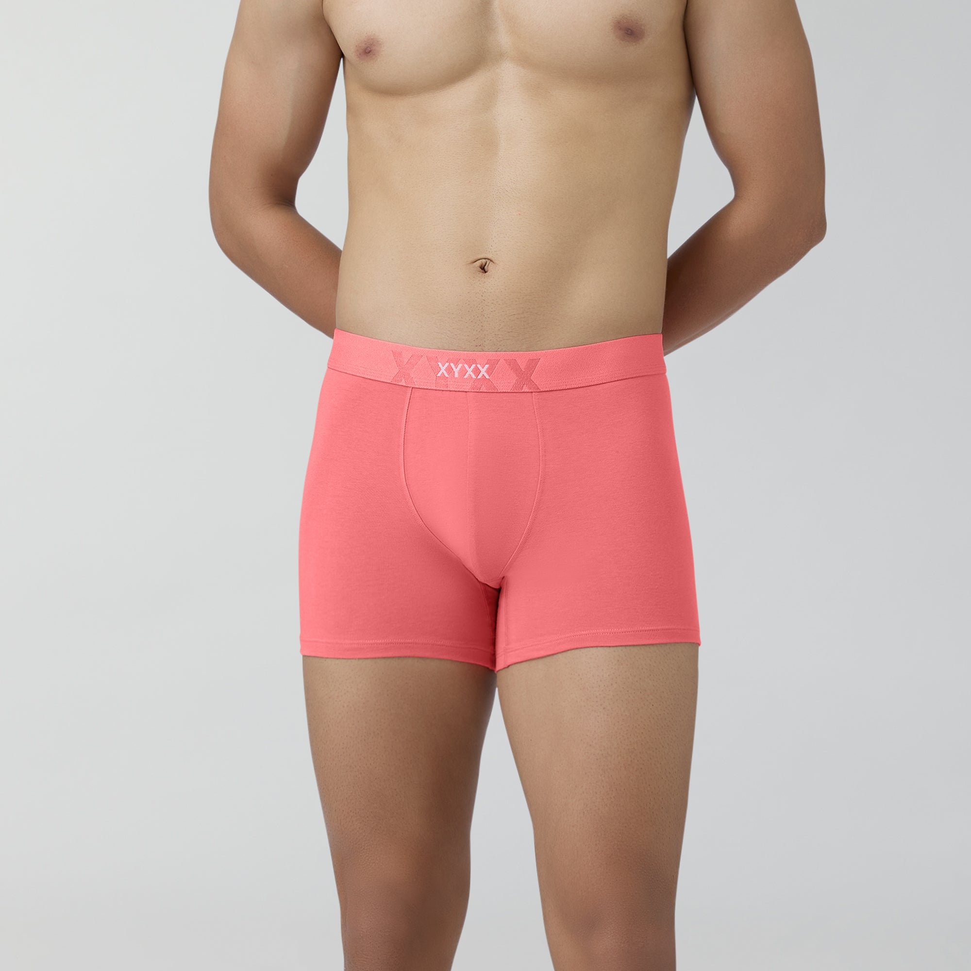 Element Cotton Stretch Trunks For Men Pink Punch -  XYXX Crew