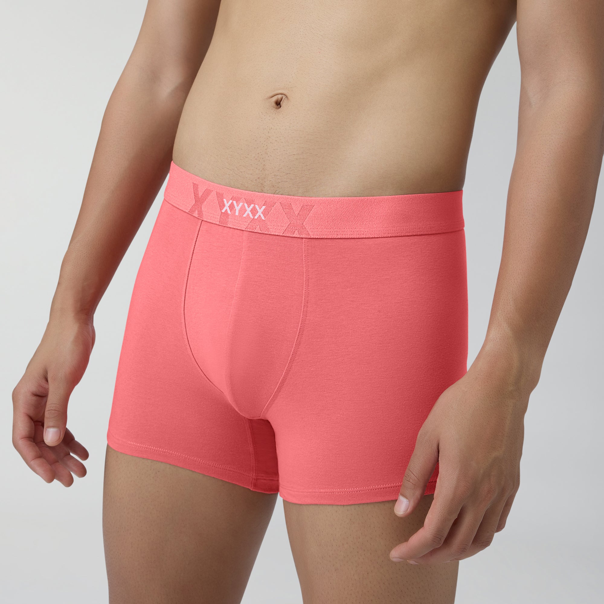 Element Cotton Stretch Trunks For Men Pink Punch -  XYXX Crew