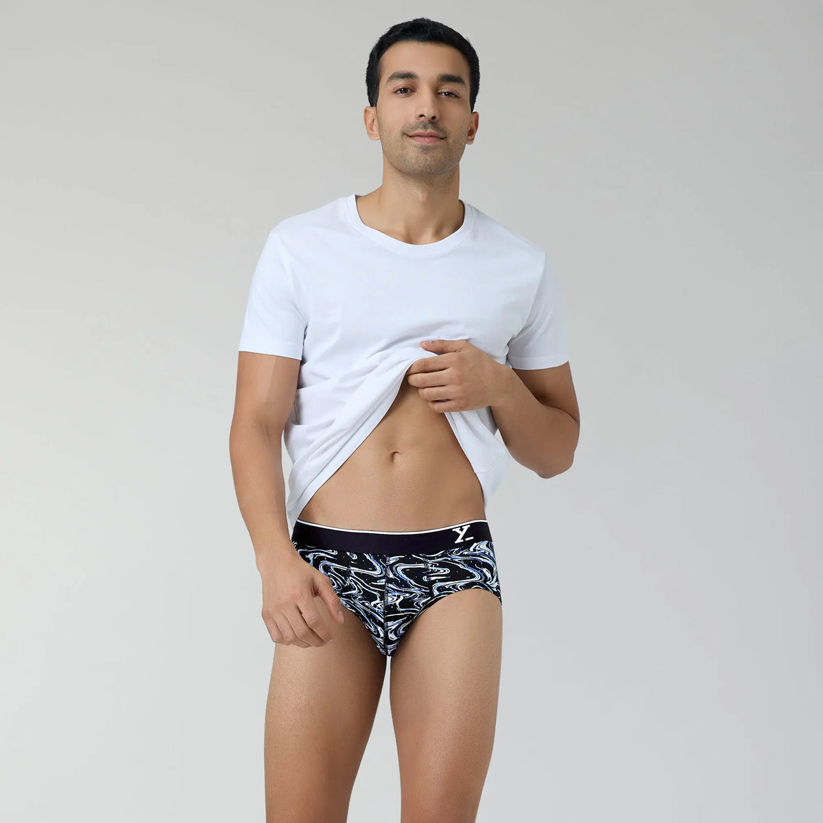 Flux Modal Briefs Black Marble - XYXX Crew