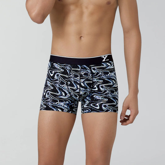 Flux Modal Trunks Black Marble - XYXX Crew