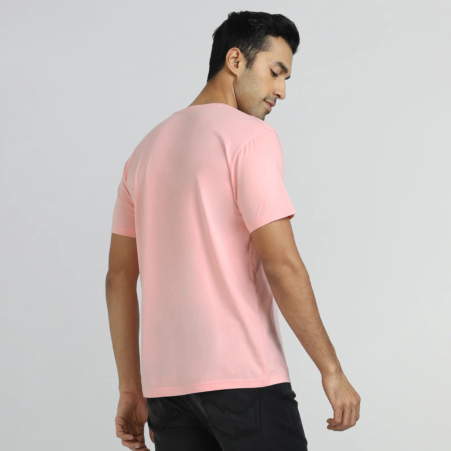 Iconique Supima Cotton T-shirt Blush Pink - XYXX Crew