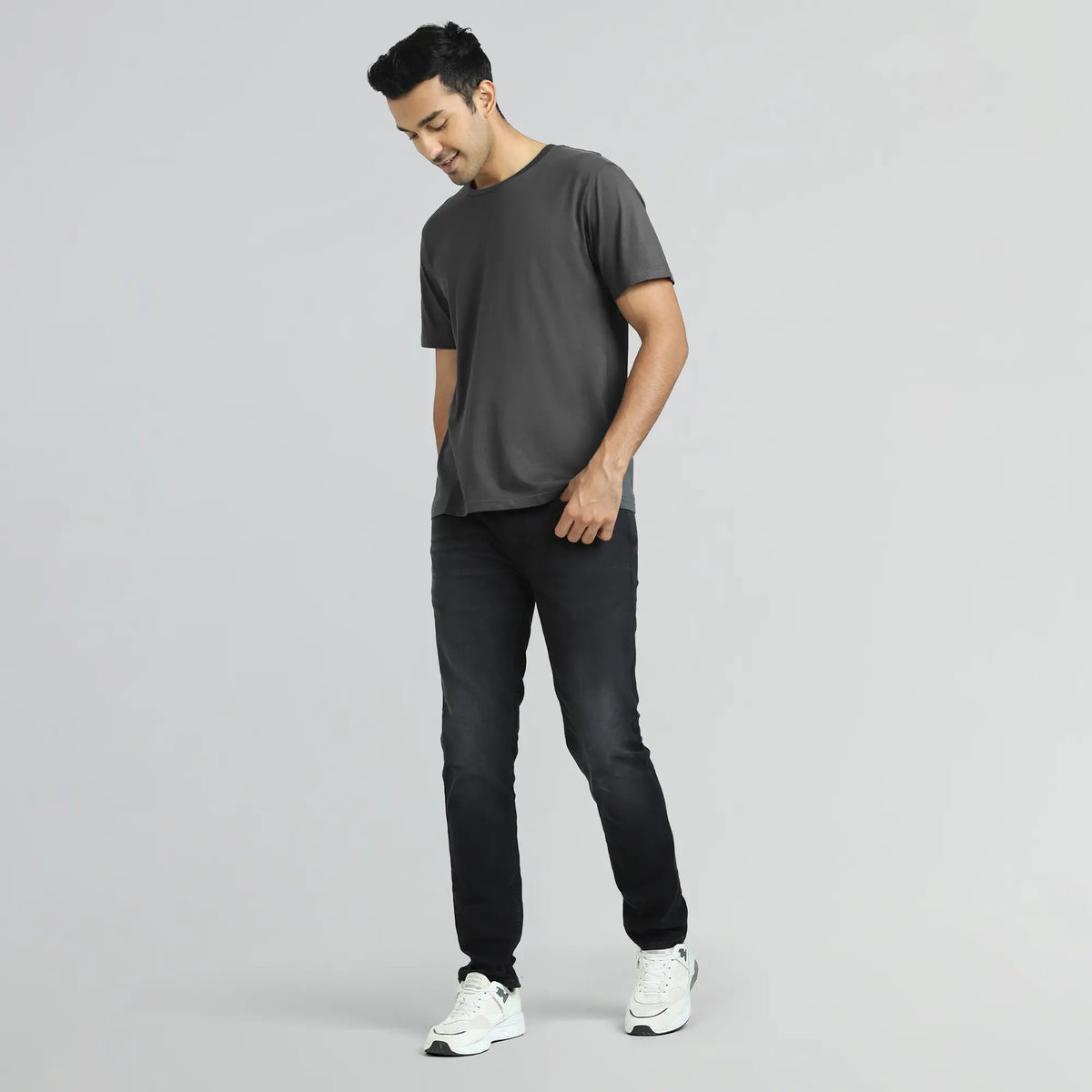 Iconique Supima Cotton T-shirt Graphite Grey