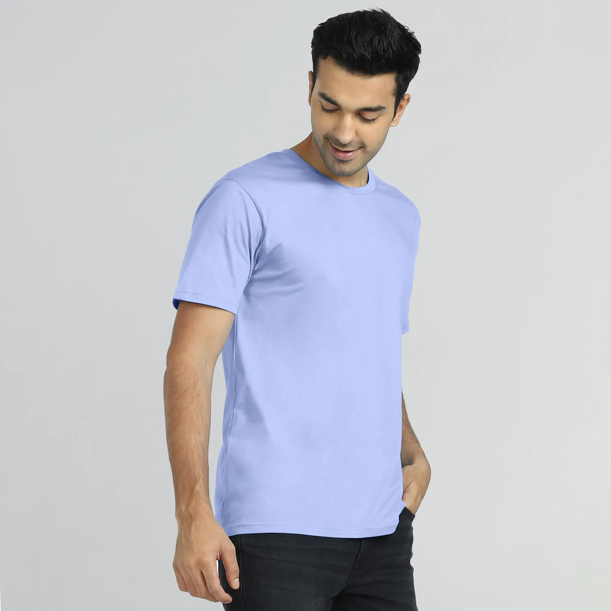 Iconique Supima Cotton T-shirt Iceberg Blue - XYXX Crew