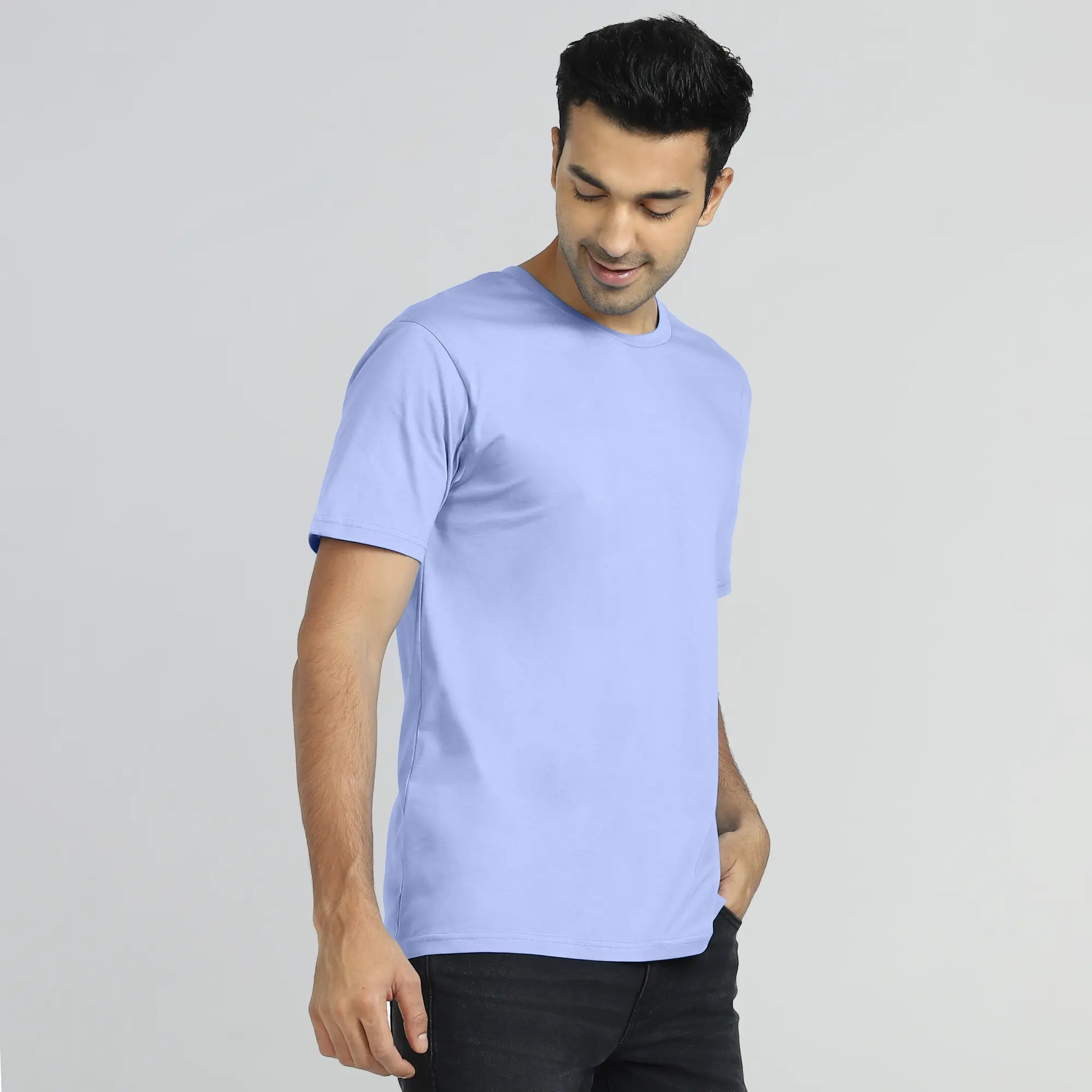 Iconique Supima Cotton T-shirt Iceberg Blue - XYXX Crew