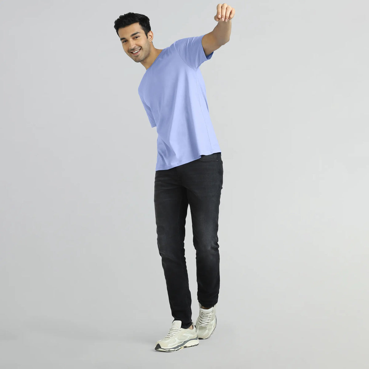 Iconique Supima Cotton T-shirt Iceberg Blue - XYXX Crew