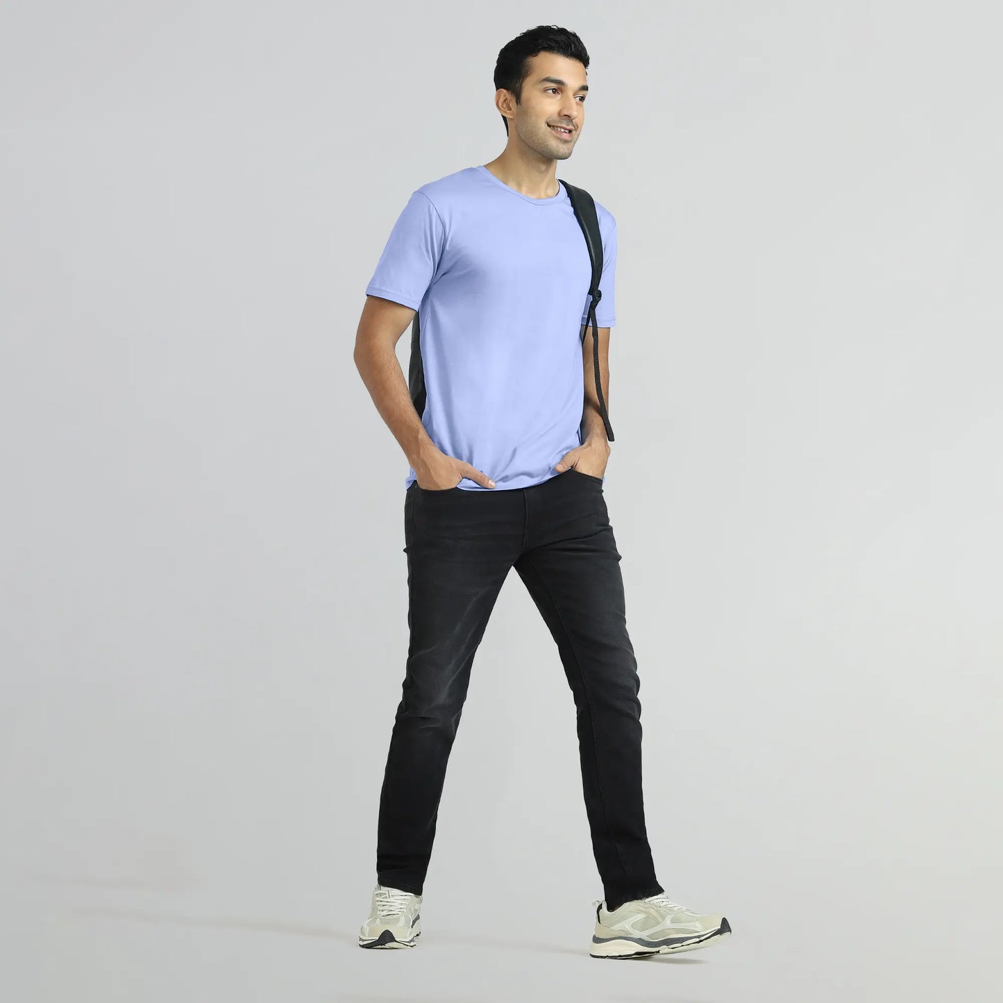 Iconique Supima Cotton T-shirt Iceberg Blue - XYXX Crew