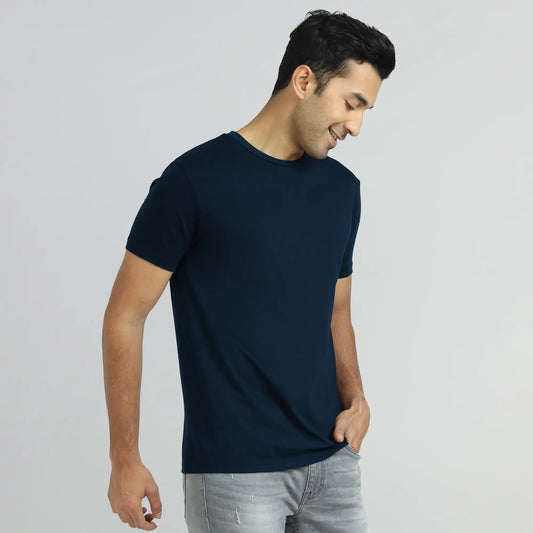 Iconique Supima Cotton T-shirt Midnight Blue